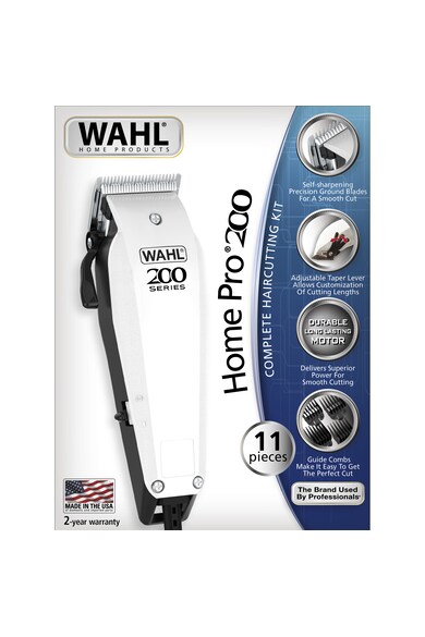 Wahl Aparat de tuns  Home Pro 200 , Alb Barbati