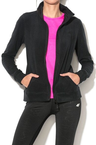 4F Jacheta sport de fleece cu fermoar Femei