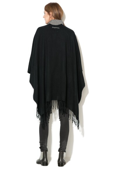 Funky Buddha Poncho cu detalii franjurate Femei