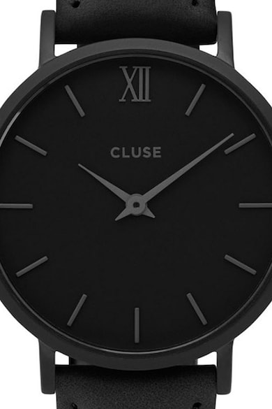 Cluse Ceas cu o curea de piele Minuit Femei