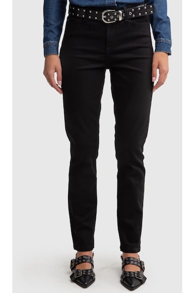 Blugi slim fit cu talie inalta Kitty 915