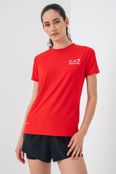 Tricou cu maneci raglan - Rosu