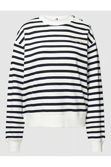 Bluzon cu model in dungi