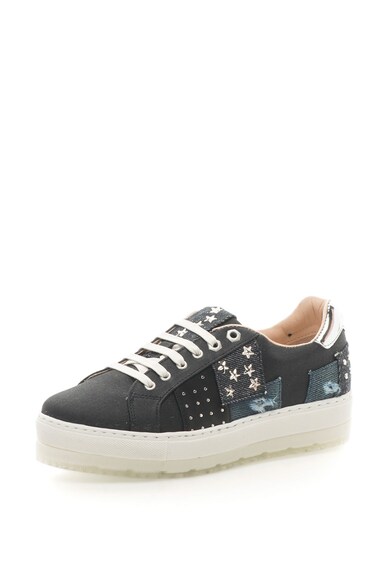 Diesel Andyes Flatform Sneakers Cipő Foltrátétes Dizájnnal női