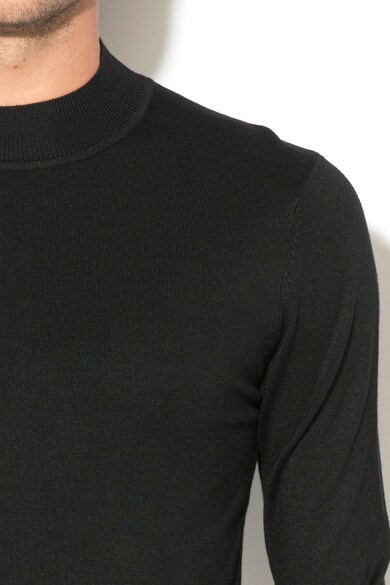 Zee Lane Collection Bluza din tricot fin cu garnituri striate Barbati