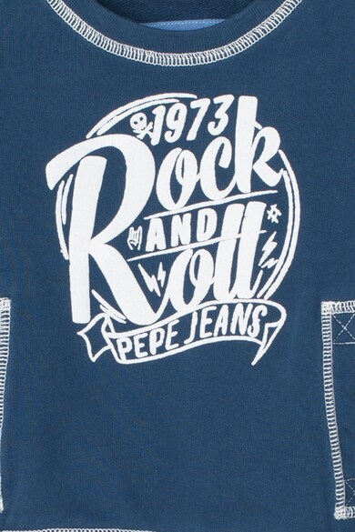 Pepe Jeans London Bluza sport cu imprimeu logo Smith Baieti