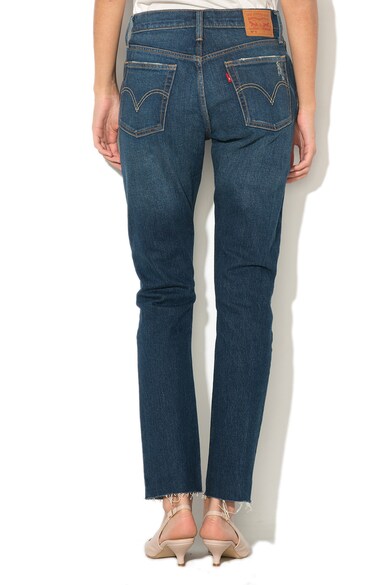 Levi's Blugi skinny cu terminatie franjurata 501® Femei