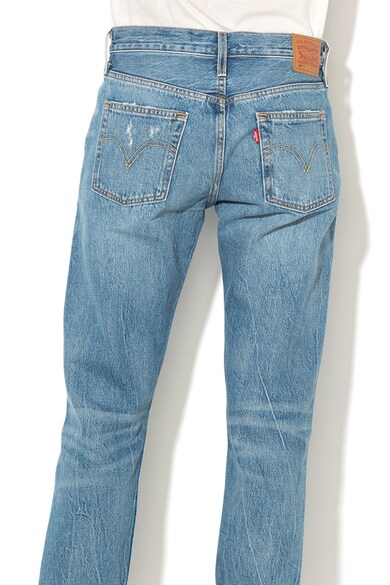 Levi's Blugi conici cu rupturi decorative 501® Original Femei