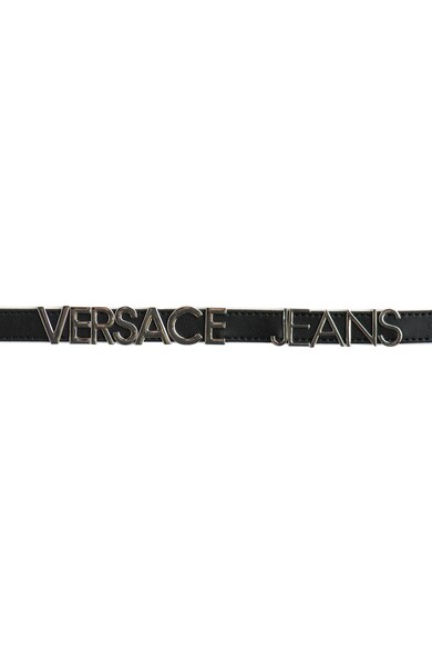 Versace Jeans Curea de piele cu logo metalic Femei
