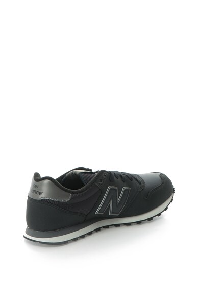 New Balance Pantofi sport cu garnituri cu aspect tesut 500 Classic Barbati