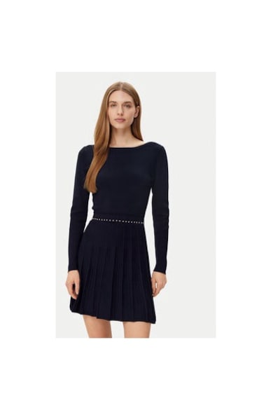 Rochie dama - 305253453 - Viscoza/Poliamida - Albastru - Albastru