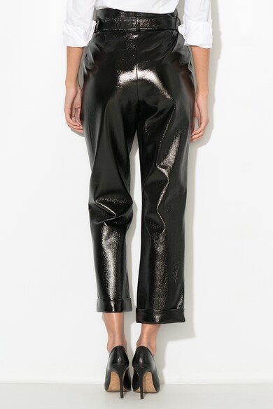 Zee Lane Collection Импрегниран панталон от изкуствена кожа с колан Жени