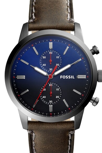 Fossil Ceas cu o curea de piele Townswam Barbati