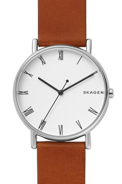 Skagen Signatur Karóra Bőrszíjjal férfi