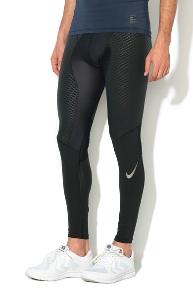 Nike Colanti sport de compresie cu logo Pro Targeted Barbati