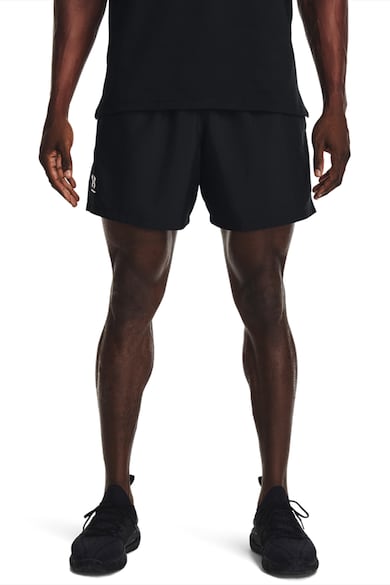 Pantaloni scurti cu snur - pentru fitness Icon - Alb/Negru