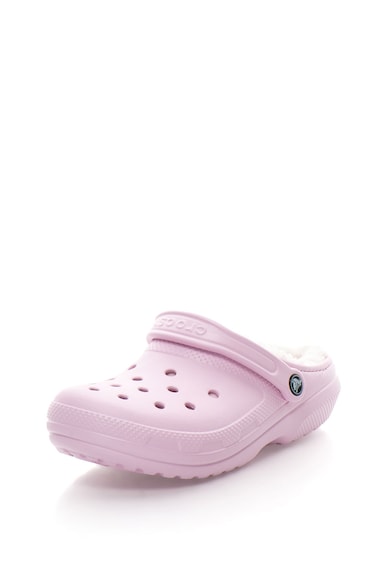 Crocs Papuci slingback cu captuseala teddy Femei