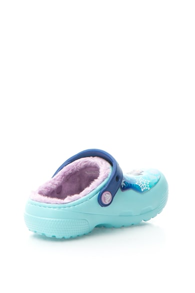 Crocs Saboti cu captuseala din material teddy Baieti