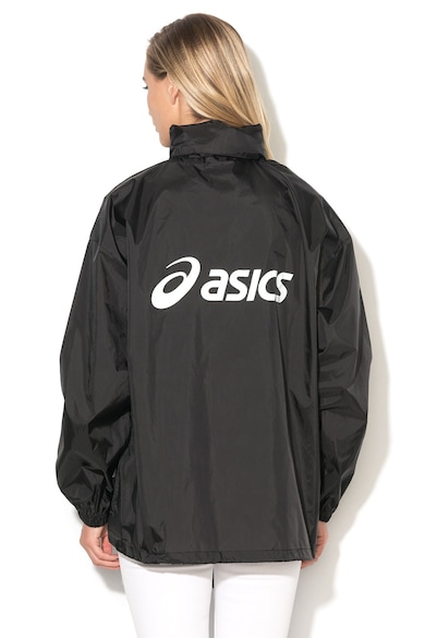 Asics Unisex szélálló futókabát elcsomagolható kapucnival női