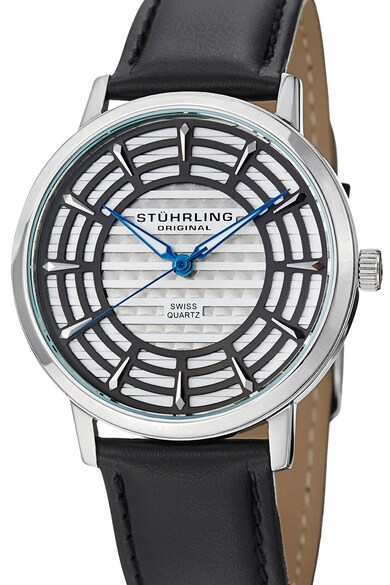 Stuhrling Ceas Swiss Quartz cu o curea de piele Barbati