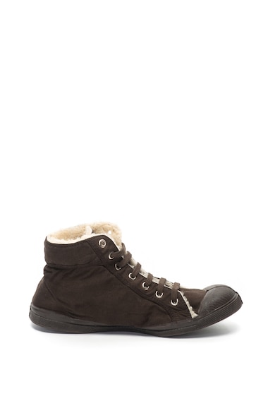 Bensimon Canvas Mid-High Plimsolls With Teddy Lining- Жени