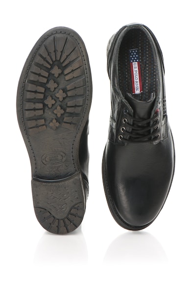 U.S. Polo Assn. Pantofi derby de piele si piele intoarsa Sefton Barbati