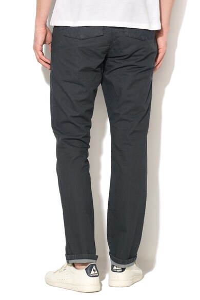 EDC by Esprit Pantaloni chino slim fit cu slit si nasturi Barbati