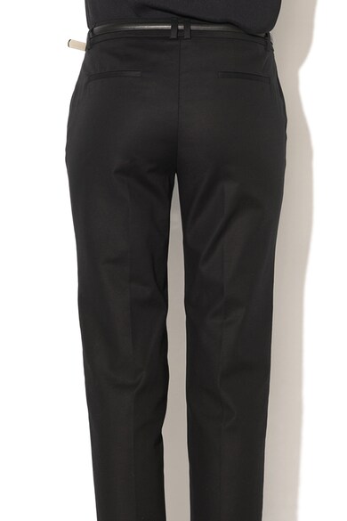 Esprit Панталон с колан от еко кожа Жени