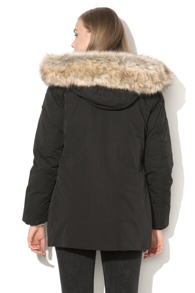 EDC by Esprit Geaca cu umplutura de puf si garnituri cu captuseala de fleece Femei