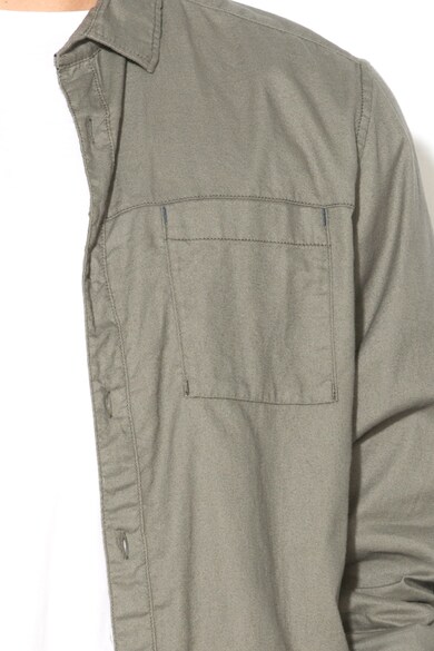 EDC by Esprit Вталена риза с джоб на гърдите 4 Мъже