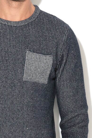 EDC by Esprit Пуловер с овално деколте и пришит джоб Мъже