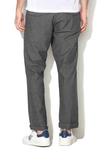 EDC by Esprit Pantaloni chino slim fit cu model discret si curea Barbati