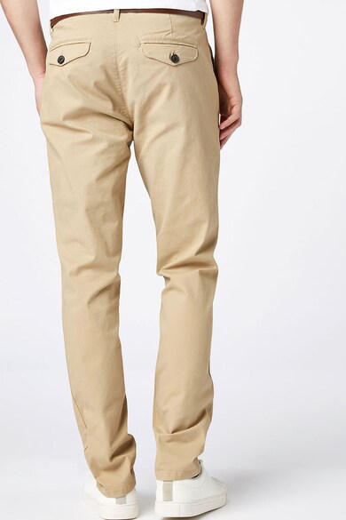 NEXT Pantaloni chino slim fit cu o curea Barbati