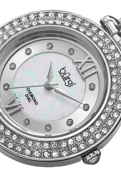 BURGI Часовник с десет диаманта Жени