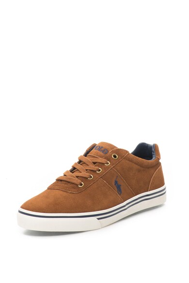 Polo Ralph Lauren Hanford Nyersbőr Sneakers Cipő Hímzett Logóval férfi