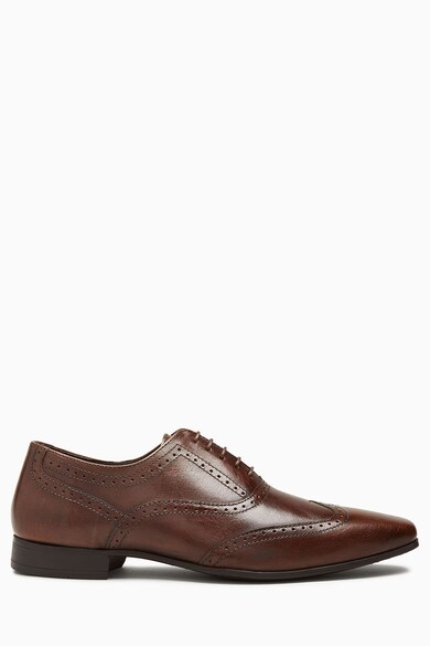 NEXT Pantofi brogue Oxford de piele Barbati