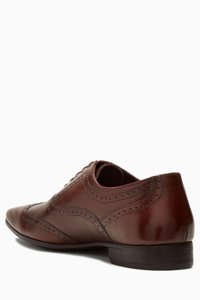 NEXT Pantofi brogue Oxford de piele Barbati