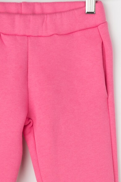 Agatha Ruiz de la Prada Pantaloni sport cu aplicatii contrastante Dino Fete