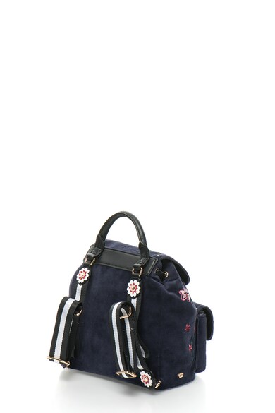 Juicy Couture Rucsac de catifea cu strasuri si detalii brodate Femei