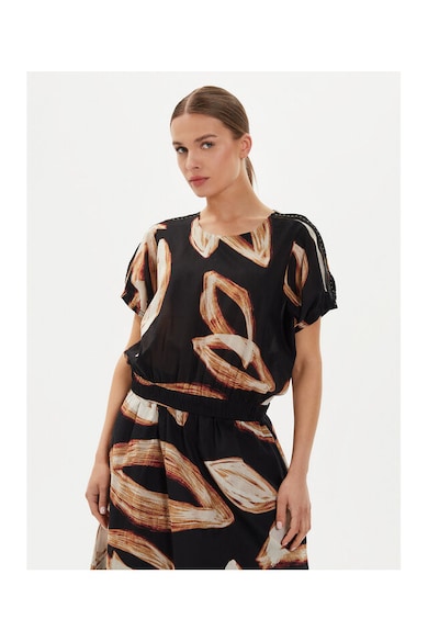 Bluza dama - 304218651 - Bumbac - Maro - Maro