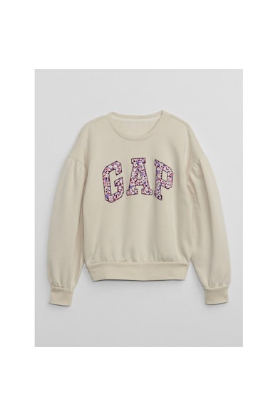 Bluza fete - 303611644 - Bumbac/Poliester - Bej - Bej