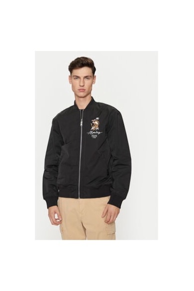 Geaca barbati - 304399961 - Poliester - Negru - Negru