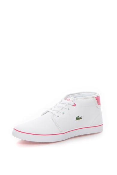 Lacoste Tenisi mid-high de piele sintetica Ampthill Femei