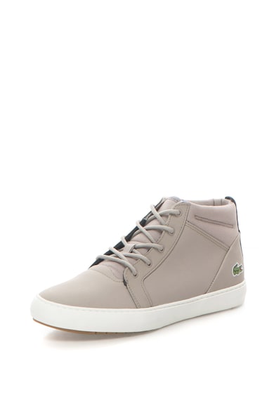 Lacoste Pantofi sport mid-high de piele si material textil Femei