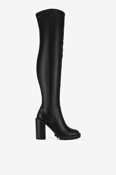 Cizme dama 5905588985266 - Sintetic - Negru - Negru