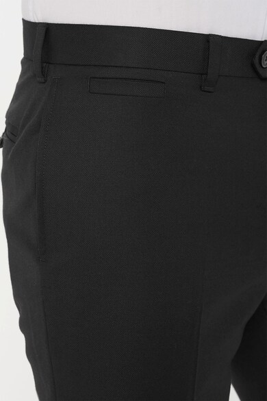 NEXT Pantaloni eleganti regular fit din amestec de lana, cu pensa Barbati