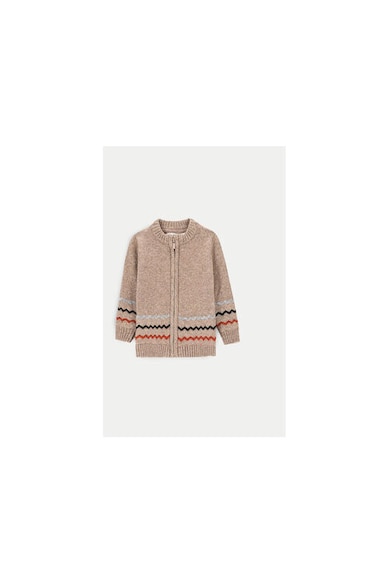 Cardigan baieti - 304488726 - Poliester/Viscoza - Bej - Bej