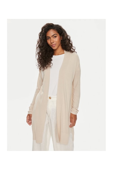 Cardigan dama - 304172854 - Viscoza - One Size INTL - Bej