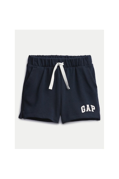 Pantaloni scurti fete - 305289209 - Bumbac/Poliester - Albastru - Albastru