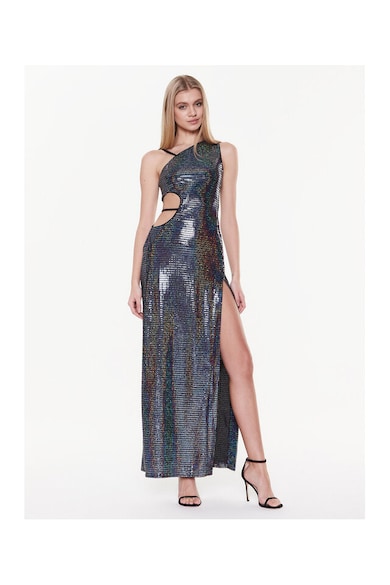 Rochie Dama - 301157380 - Poliamida - Poliester - 46 - Argintiu